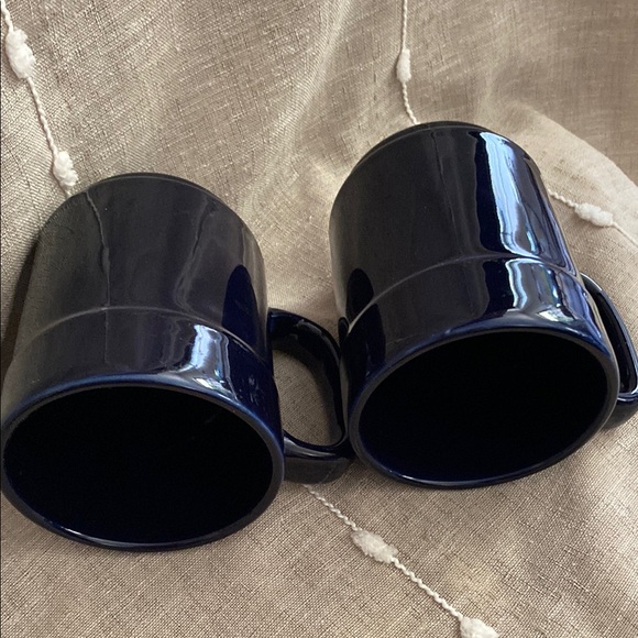 Pfaltzgraff Cobalt Blue Ceramic Mug part of the Compatibles Blue collection rare - Picture 3 of 3